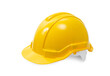 © lunx - yellow hard hat - safety helmet on white with clipping path