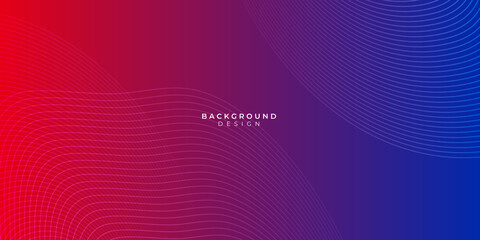 Modern red blue abstract presentation background with science and technology themes style 