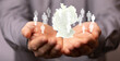 © vegefox.com - network people silhouettes network team.