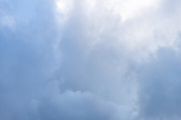 Poster - overcast sky . clouds before the rain