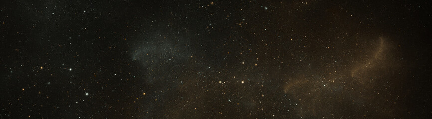 Wall Mural - space texture illustration with stars wide aspect ratio