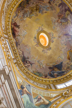 Frescoes On Chapel Ceiling