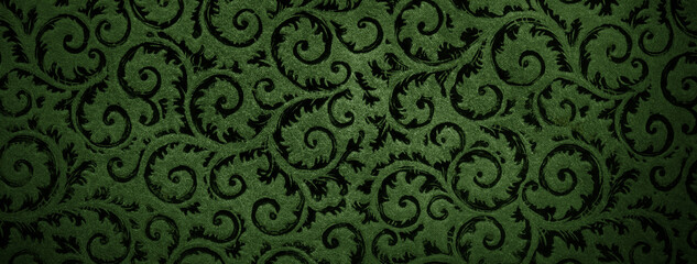 Wall Mural - dark, baroque wallpaper may used as background