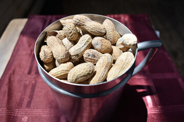 Peanuts in a Metal Cup 3