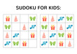 © Pictulandra - Sudoku game for kids with cute pictures.