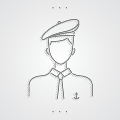 Sticker - sailor