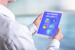 © thodonal - Network safety concept on a tablet