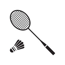 Badminton Racket With Shuttlecock