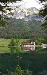 Sticker - Der Hintersee in Ramsau