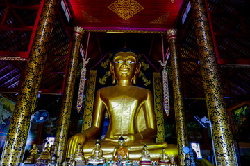 buddha statue in bangkok thailand, digital photo picture as a background