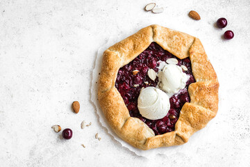 Canvas Print - Cherry Galette