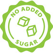 © Revolutionizzed - no added sugar green icon stamp rounded