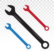 © Moch Solikin - spanner / basin wrench combination flat icon for apps or websites
