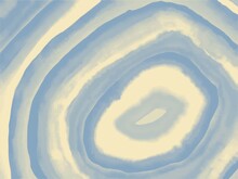 Agate Watercolor Series Inspired By Pantone 2020 Color Of The Year: Classic Blue