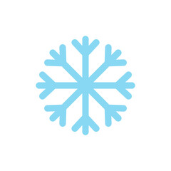 Canvas Print - Snowflake, snow icon. Simple color vector elements of forecast icons for ui and ux, website or mobile application