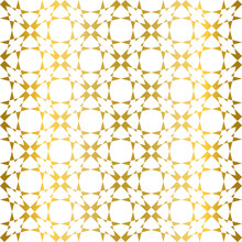Abstract Seamless Geometric Vector Pattern. Monochrome Gold Texture On White Background. Great For Wallpaper, Interior Decoration And Stationery.