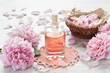 © IngridsI - Essential rose aroma oil