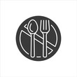 Starvation black glyph icon. Poverty, risis. Social problem concept. Sign for web page, mobile app, banner, social media.