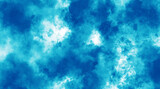 Fototapeta Kosmos - abstract blue sky cloud cloudy clouds colorful background bg texture  wallpaper art