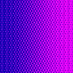 Abstract Triangular pink and blue gradient coloured background