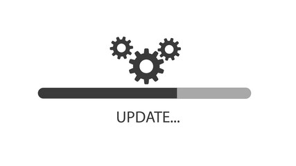update system icon . Modern flat design 