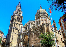 13 Th-century High Gothic Catedral Primada Santa Maria De Toledo (The Primate Cathedral Of Saint Mary Of Toledo), Spain