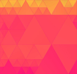 Poster - Abstract triangle background.