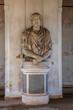 Ancient Statue Dacian, Forum Romanym, Palantine Hill, Rome, Italy