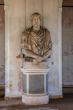 Fototapeta  - Ancient Statue Dacian, Forum Romanym, Palantine Hill, Rome, Italy