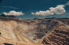 Open-pit Metal Mine View