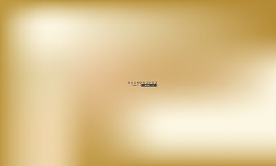 Gold blurred gradient style background. Abstract luxury smooth v