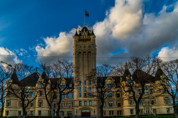 Canvas Print - Spokane County Courthouse, Spokane Washington