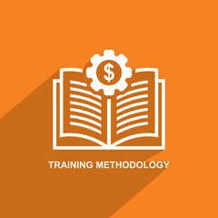 methodology training icon, Business icon vector