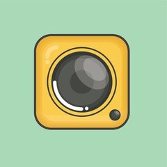 Canvas Print - photography icon