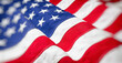 © Rawf8 - USA flag, US of America sign symbol background, closeup view