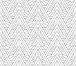 Coloring book, seamless colouring page  for adults. Black and white vector linear illustrations. Geometric background. Abstract pattern from triangle. Easy to edit color and lines.