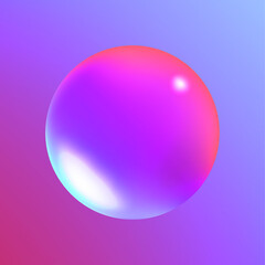 Poster - Set of Abstract Fluid 3D Background with Liquid Modern Shapes . Isolated Vector Elements 