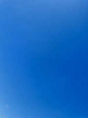 beautiful abstract cloud and clear blue sky landscape nature, blue background