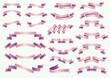 © captainvector - set of empty ribbon banners