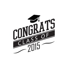 Sticker - congrats class of 2015 poster