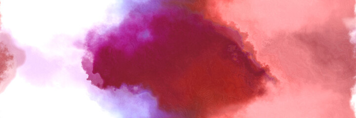 Aufkleber - abstract watercolor background with watercolor paint style with moderate red, lavender and dark moderate pink colors. can be used as web banner or background