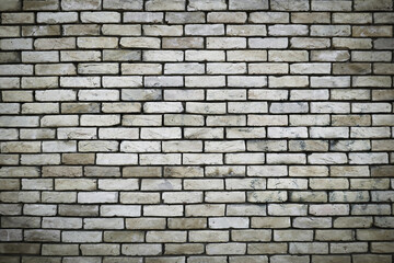 Wall Mural - Background stone wall, gray texture with stones.