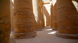 Fototapeta  - Luksor, Egipt, Karnak, Faraon, obelisk, monolit, starożytny