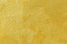 Golden Plaster Concrete Wall Texture  Abstract For Background