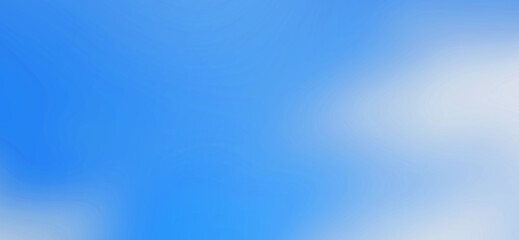 Aufkleber - Abstract blue gradient wallpaper, blue sky, modern landscape design for a beautiful blurred background And place the letters