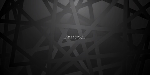 Wall Mural - black web presentation design vector templates, multipurpose template for presentation slide, flyer,