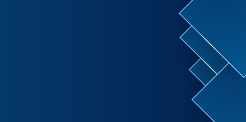 Wall Mural - Modern blue powerpoint presentation templates. Use for modern keynote presentation background, brochure design, website slider, landing page, annual report, company profile, advertising banner