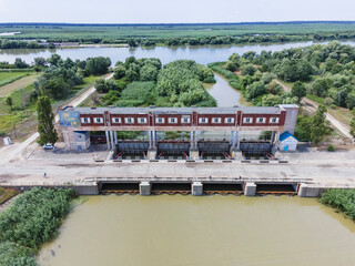 Main gateway of Danube-Sasyk Channel