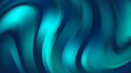 Wall Mural - abstract blue wave background. Elegant wave background.