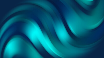 Wall Mural - abstract blue wave background. Elegant wave background.